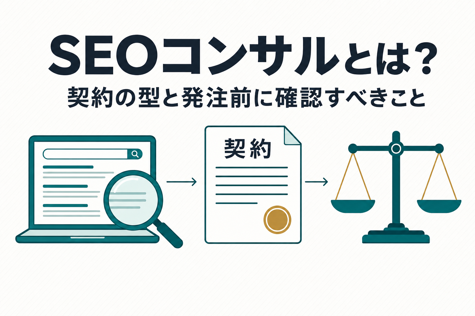SEOコンサルとは？契約の型と発注前に確認すべきことを解説のアイキャッチ画像